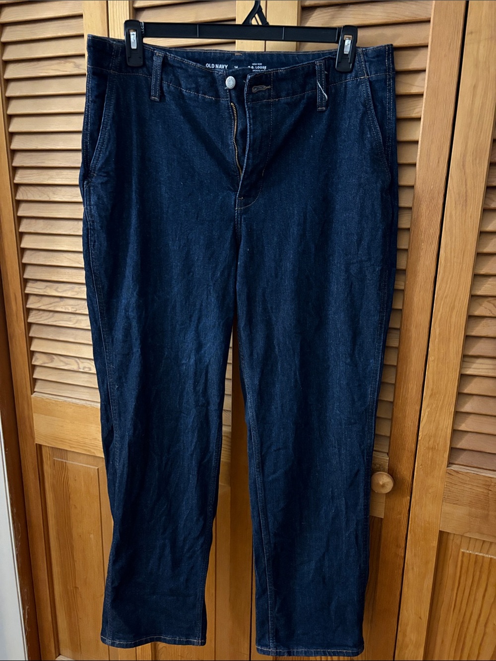 Old Navy Women’s Dark Indigo Straight Jeans